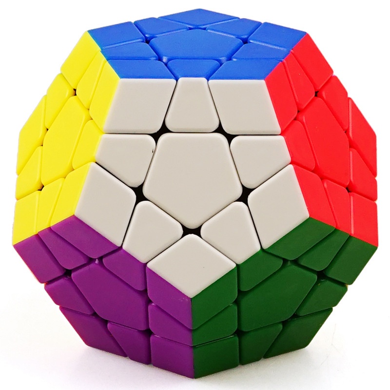 Sengso Tank Megaminx Five Shengshou Cube สีลำดับที่ 3 5 Cube Alien Student ของเล่นเด็กเพื่อการศึกษาสีทึบ