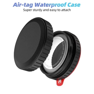 Ankndo เคสกันน้ํา IPX8 สําหรับ A-p-ple Air-tag Case Bike Mount Bike Wallet TV Car Support Holder Bike Anti-Lost GPS ตําแหน่งสําหรับ Airtag เคสอุปกรณ์เสริม