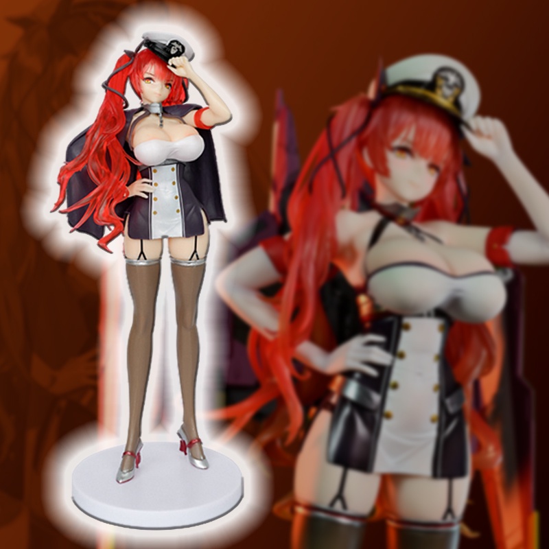 ฟิกเกอร์ อนิเมะ Azur Lane USS Honolulu ขนาด 26 ซม. สําหรับเด็กผู้หญิง Louis Kashima โมเดลฟิกเกอร์ PV