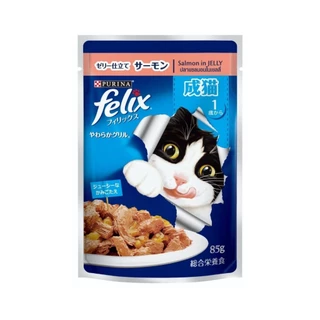 [ยกลัง 24 ซอง] FELIX เฟลิกซ์ อาหารเปียกแมว ขนาด 70 กรัม