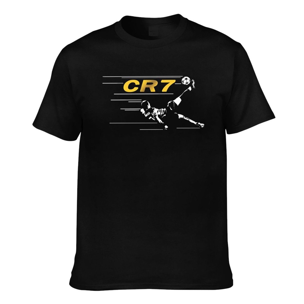 มาใหม่ล่าสุด Ronaldo Juventus จักรยาน Kick Cr7 เสื้อยืดที่กําหนดเอง Soft For Man