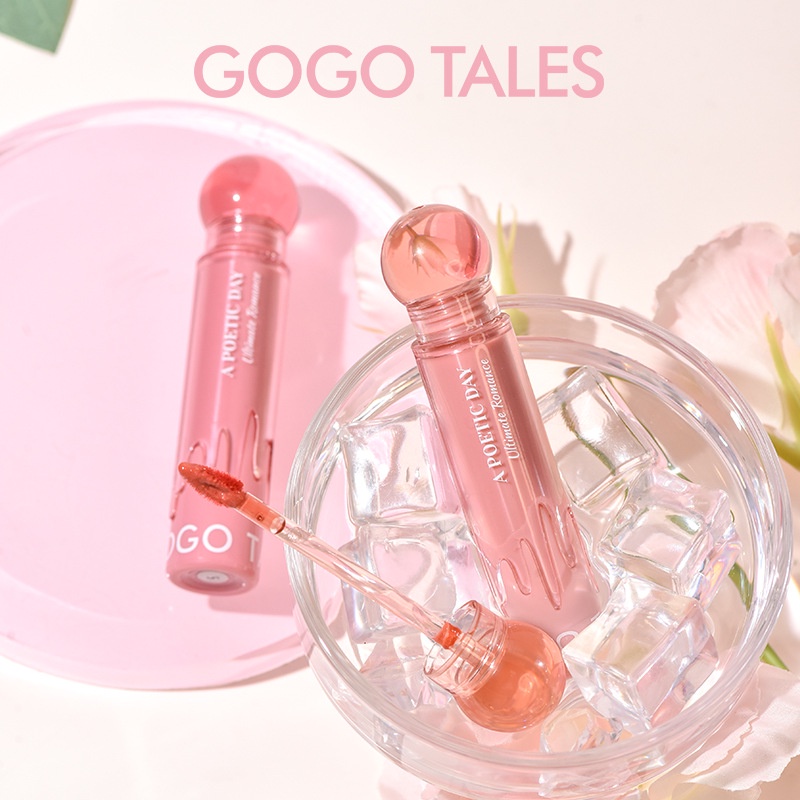 Gogotales ลิปสติก ลิปกลอส เคลือบริมฝีปาก ขนาดเล็ก