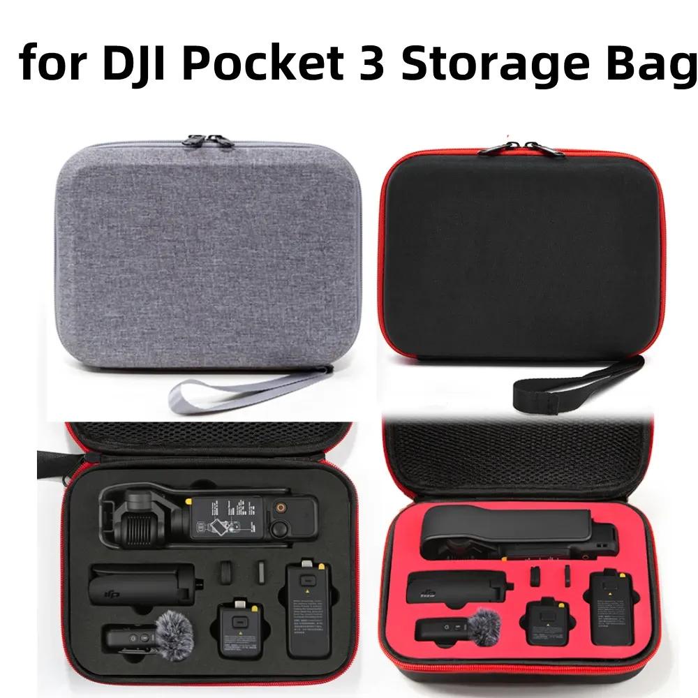 สินค้าใหม่ กระเป๋ากล้อง แบบพกพา สีเทา สีดํา สําหรับ DJI Pocket 3 DJI Pocket 3