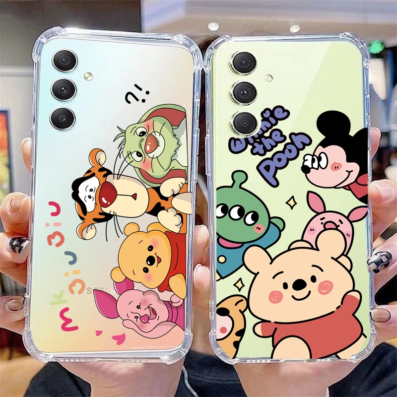 พร้อมส่ง เคสกันกระแทก เคสโทรศัพท์ สําหรับ SAMSUNG S23FE A05 A05S A14 A24 A34 5G A54 A55 A15 A25 A35 เคสลายการ์ตูน น่ารัก