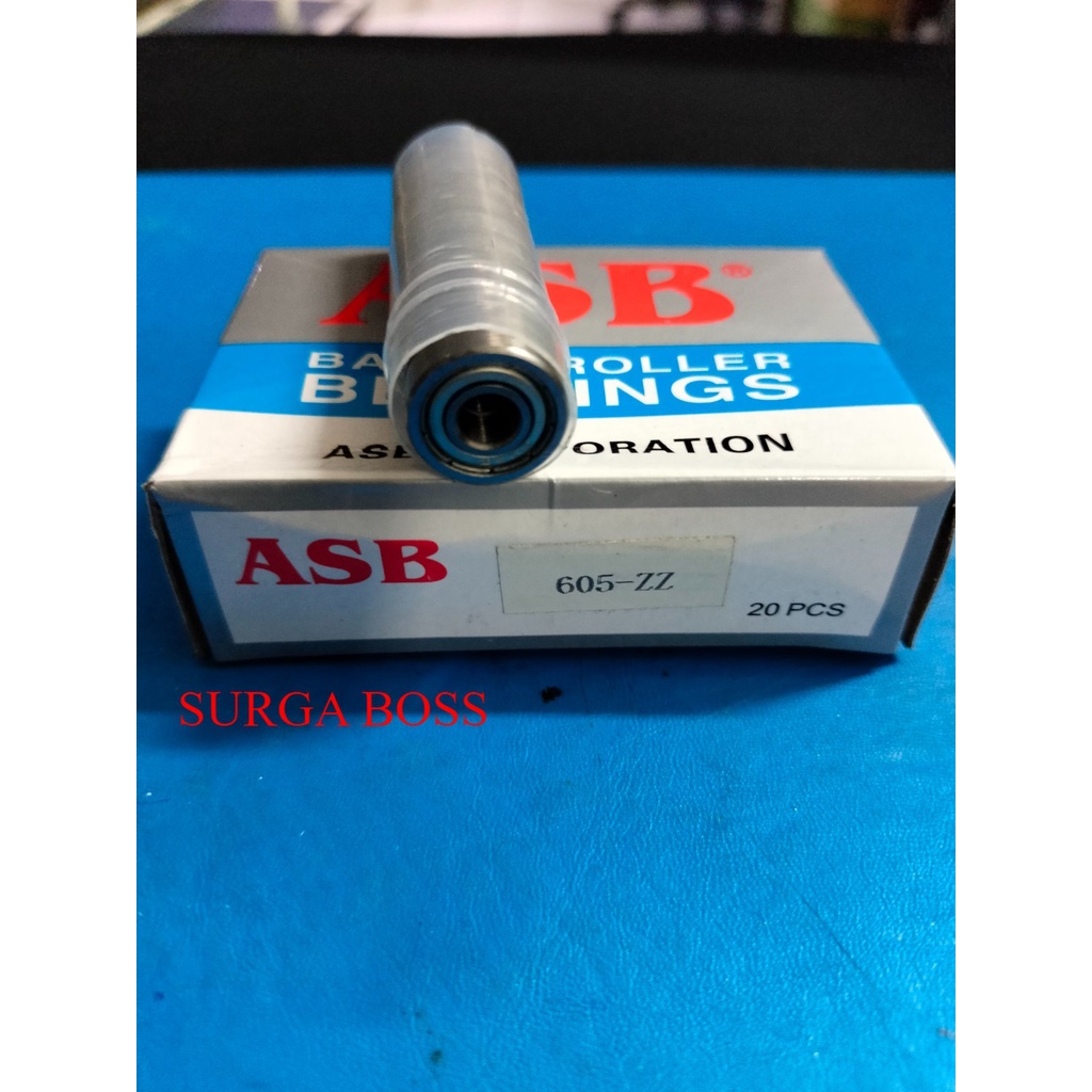 (10PC COTENTS) แบริ่ง 605 ยี่ห้อ ZZ ASB