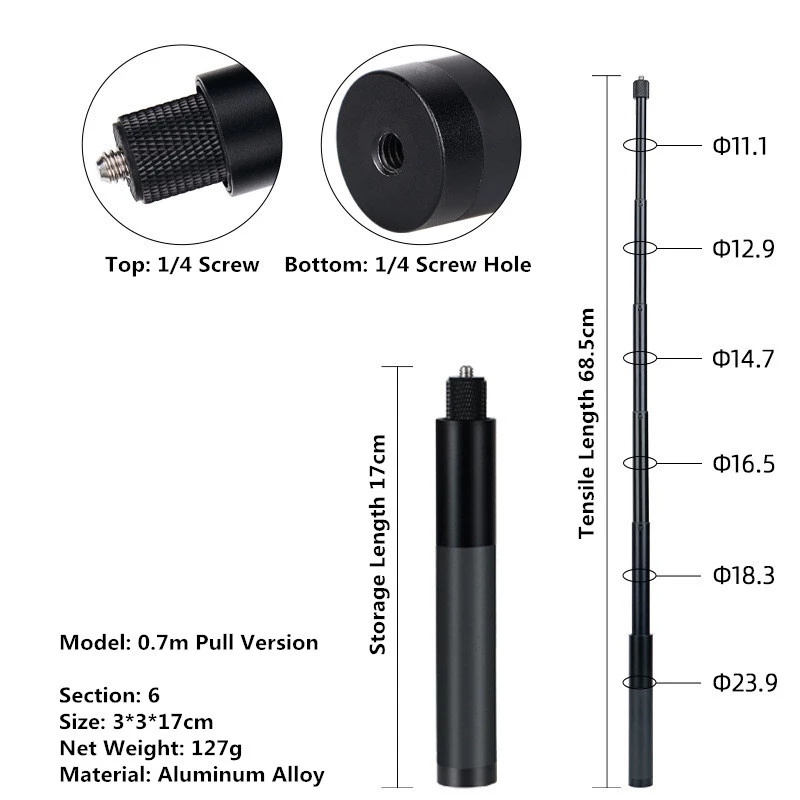 2026 ใหม่ 1.2M 2M 3M ไม้เซลฟี่ที่มองไม่เห็นสําหรับ Insta360 X5 X4 one X3 X2 oners oner Selfie Stick Bullet Time Bundle Handle สําหรับ Insta360 Panoramic กล้องอุปกรณ์เสริม DJI thumbnail 6