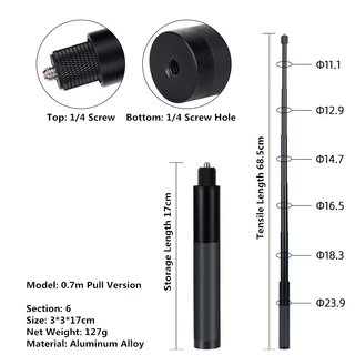2026 ใหม่ 1.2M 2M 3M ไม้เซลฟี่ที่มองไม่เห็นสําหรับ Insta360 X5 X4 one X3 X2 oners oner Selfie Stick Bullet Time Bundle Handle สําหรับ Insta360 Panoramic กล้องอุปกรณ์เสริม DJI