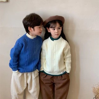 เสื้อกันหนาว ผ้าถัก แบบหนา แฟชั่นฤดูใบไม้ร่วง และฤดูหนาว สํา…