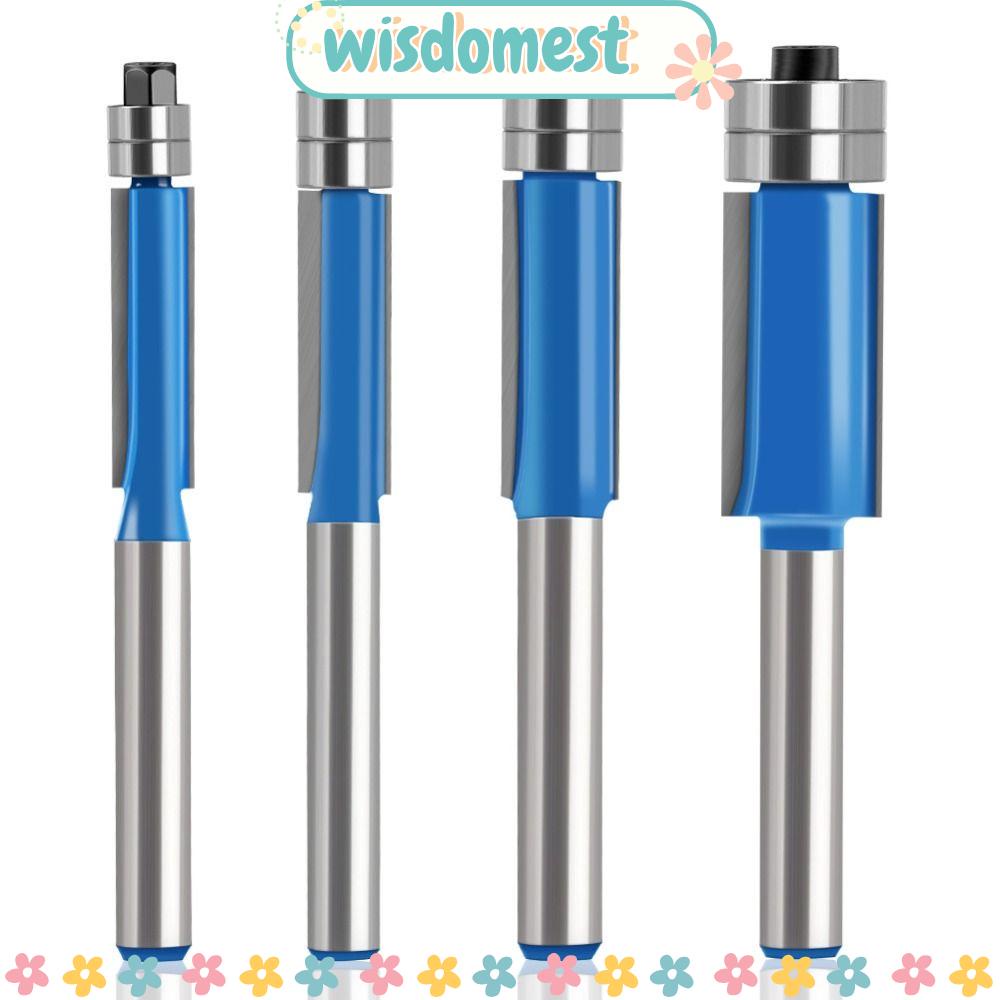 Wisdomest ดอกเราเตอร์มิลลิ่ง คาร์ไบด์ ก้าน 6 มม. คุณภาพสูง สําหรับงานไม้