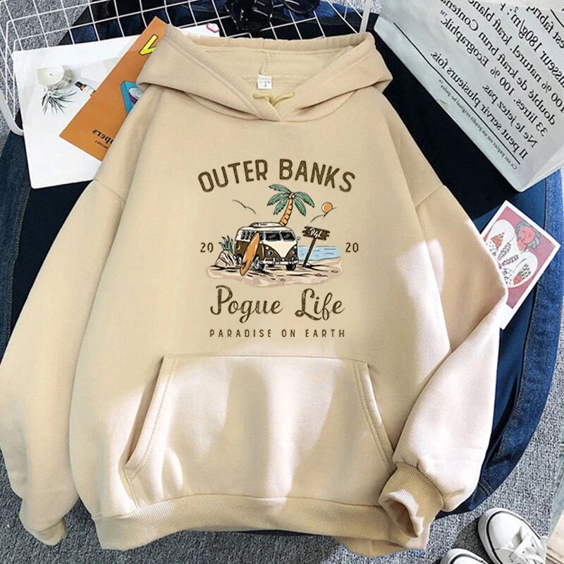 Outer Banks 3 Hoodie Pogue Life Sweatshirt Harajuku Hoody
