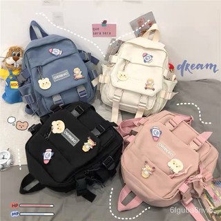 Kinokimi - Baru Mini Tas Ransel Fashion Wanita Gadis Satu Bahu Messenger BaginsPasang Liar Lucu Multifungsi Tas