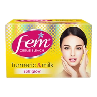 Fem กล่องชมพู/ทอง ที่ย้อมคิ้ว ครีมย้อมคิ้ว สีคิ้ว Fairness Naturals Bleach อ่อนโยน 8/40 กรัม