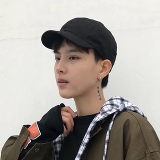 หมวกปีกสั้น แฟชั่น สไตล์ญี่ปุ่น มี 6 สี พร้อมส่ง