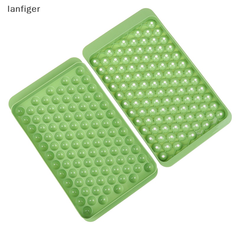 Lanf ถาดแม่พิมพ์ทําน้ําแข็ง เกรดอาหาร ขนาดเล็ก 104 ช่อง 1 ชิ้น EN