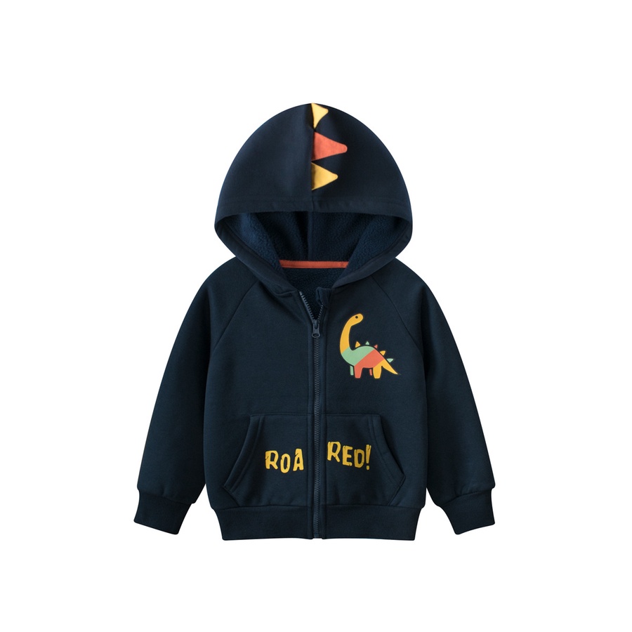 27เด็ก ๆ เวอร์ชั่นเกาหลีเด็กชายฤดูใบไม้ร่วงฤดูหนาวขนแกะซับแจ็คเก็ต - รูปที่ 3