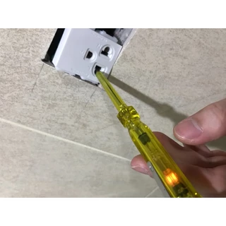 ไขควงลองไฟ stanley สแตนเล่ย์ ไขควงทดสอบไฟอย่างดี ทนทาน คุณภาพสูง Stanley probe screwdriver