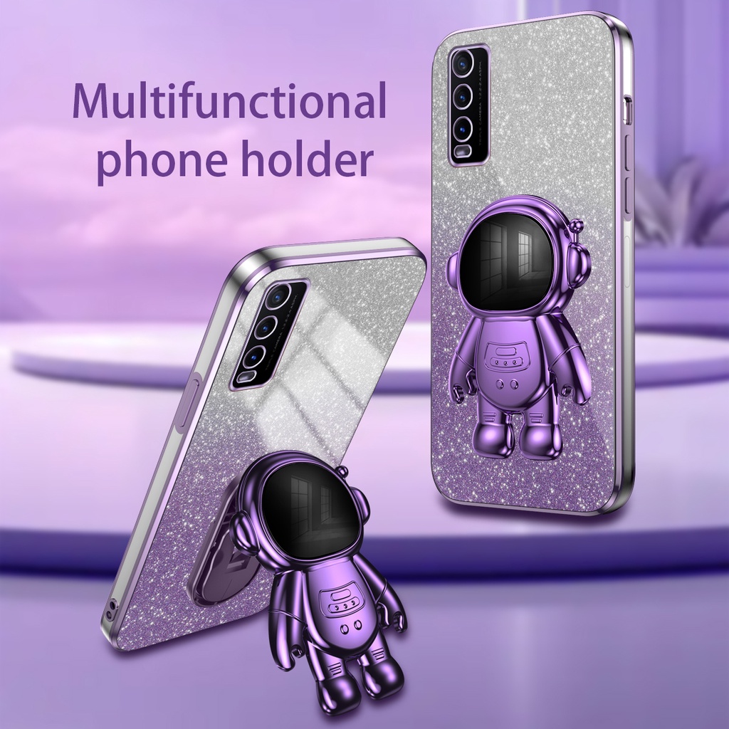 เคส VIVO Y20 Y20i VIVO Y12s VIVO Y12a VIVO Y12g VIVO Y20a VIVO Y20s เคสซิลิโคนนิ่ม ลายนักบินอวกาศ กั