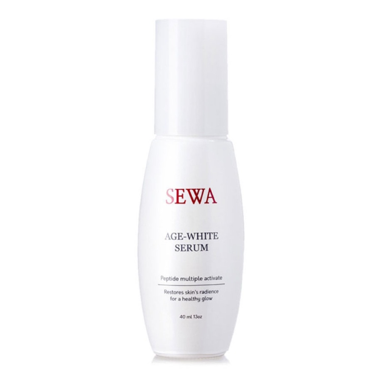 SEWA AGE WHITE SERUM เซวา เอจไวท์ เซรั่ม เป็ปไทด์ มัลติเพิล แอคทิแวท เซรั่มโสมขาว [40ml]