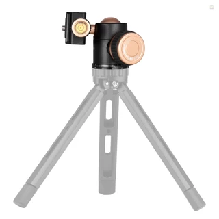 [Cameraworld]Andoer Q30 CNC Panorama ขาตั้งกล้องหัวบอลอลูมิเนียมอัลลอยด์วัสดุสูงสุด โหลด 5กิโลกรัม การหมุน 360 องศาพร้อมสกรู 1/4 นิ้ว 3/8 นิ้วรูสกรูแผ่นปลดเร็ว