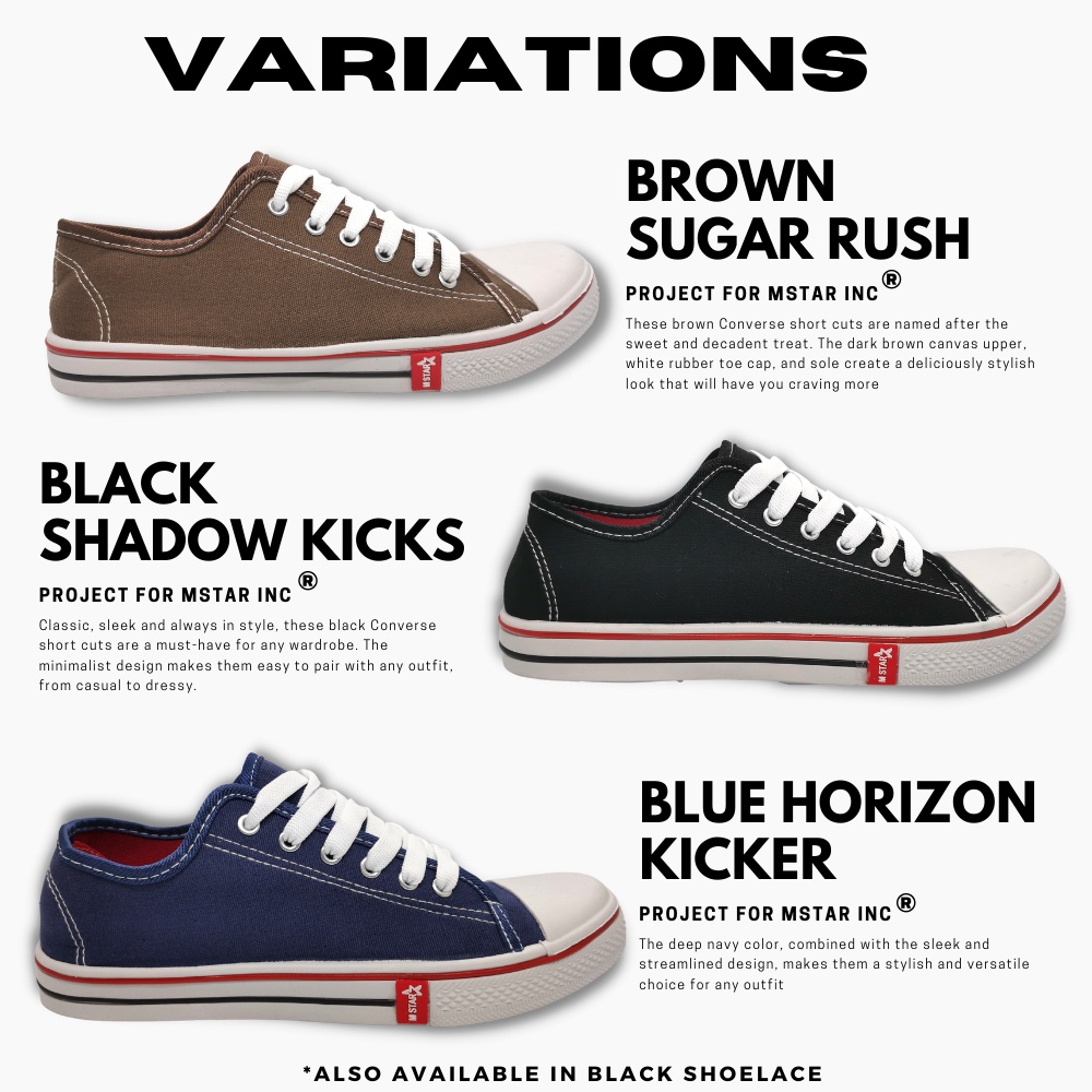 READY STOCK รองเท้าผ้าใบ Converse Classic All M Star USA / Kasut ทุกสี / โรงเรียน Kasut black blue