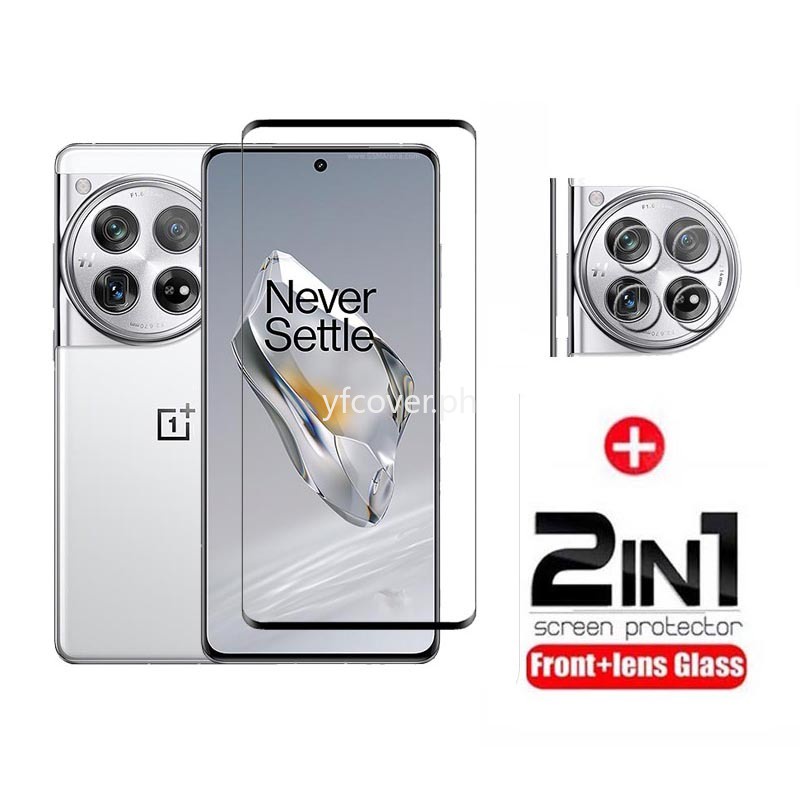 2 in 1 กระจกนิรภัยกันรอยหน้าจอ 12 สําหรับ OnePlus 12 11 10 10T 9 8T Pro Nord 2T N10 N20 2 CE 2 3 Lite 5G