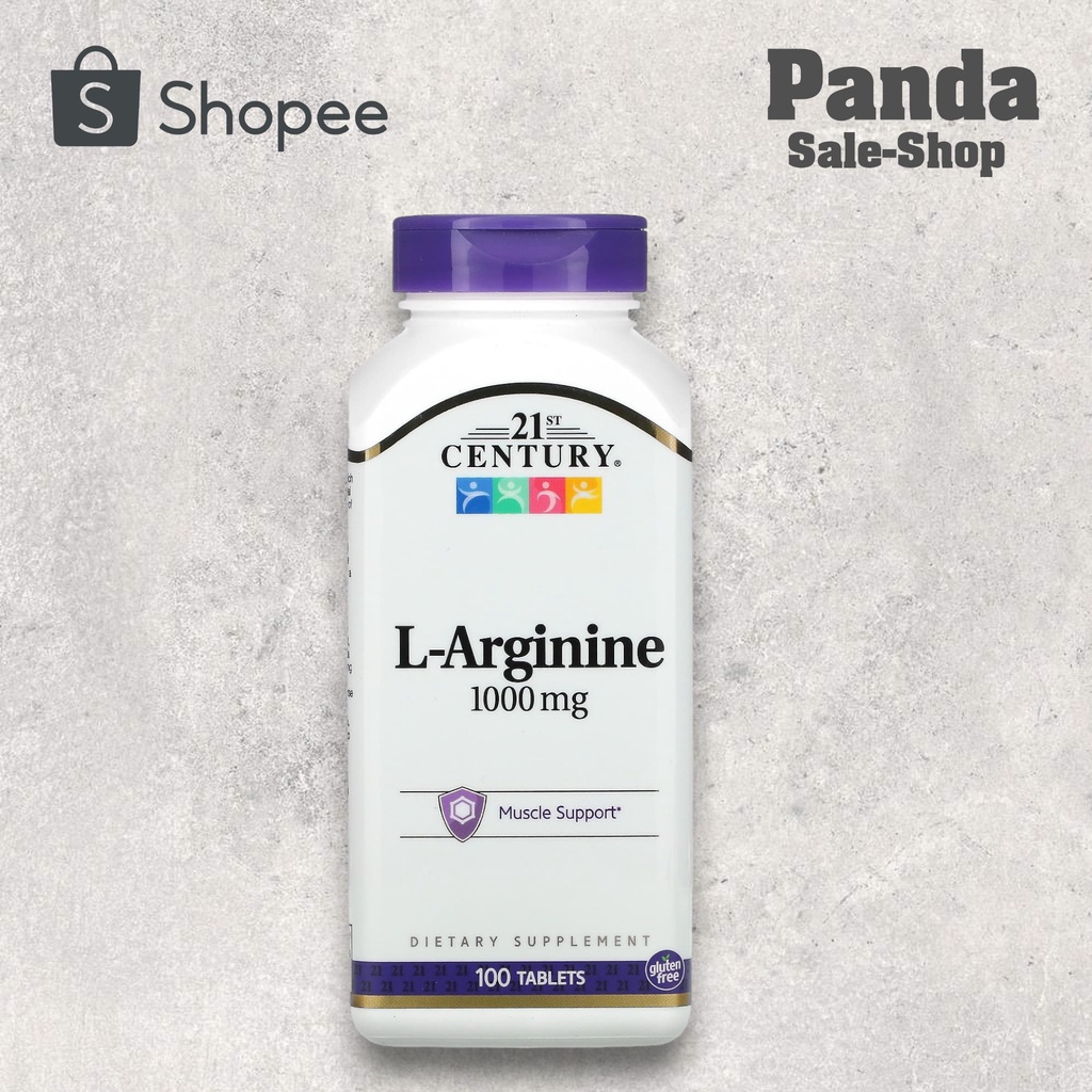 21st Century, L-Arginine, 1,000 mg, 100 Tablets
