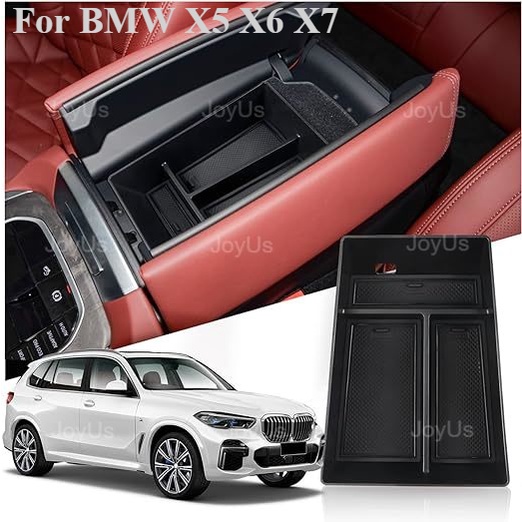 BMW X5 G05 X6 G06 X7 G07 (2019-2026) กล่องที่เท้าแขนที่เก็บ BMW X5 G05 X6 G06 X7 G07 คอนโซลคอนโซลถาด