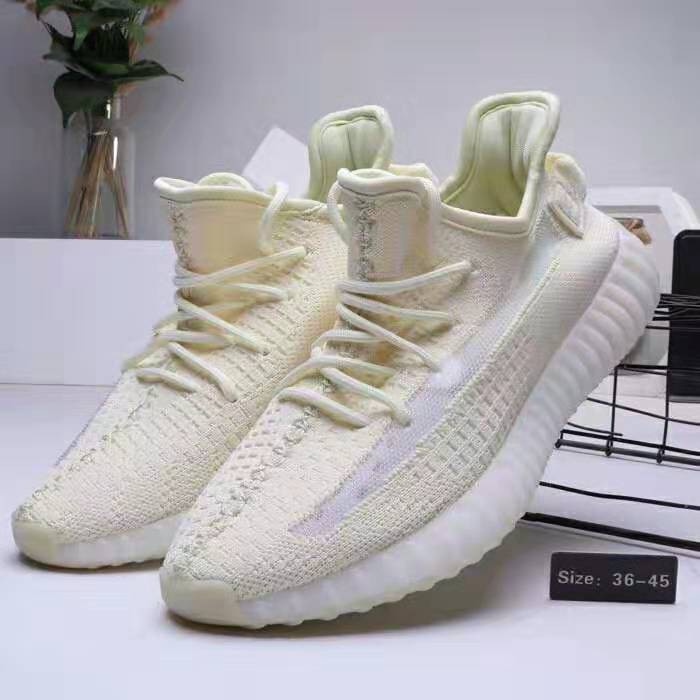 ใหม่ ADI Boost yezzy 350 แฟชั่นแบบผูกเชือกแบบ unisex รองเท้า train