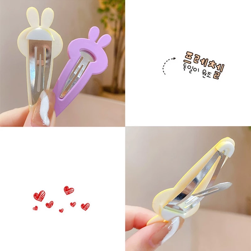 COD-ในไทย💖1บาท กิ๊ฟติดผม Candy Color Frosted BB Clip แฮนด์เมด DIY คลิปหนีบผมสำหรับเด็ก-Kri thumbnail 6