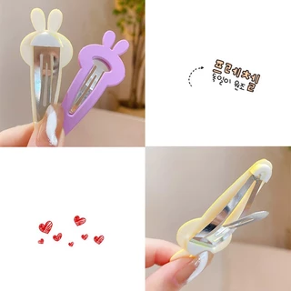 COD-ในไทย💖1บาท กิ๊ฟติดผม Candy Color Frosted BB Clip แฮนด์เมด DIY คลิปหนีบผมสำหรับเด็ก-Kri