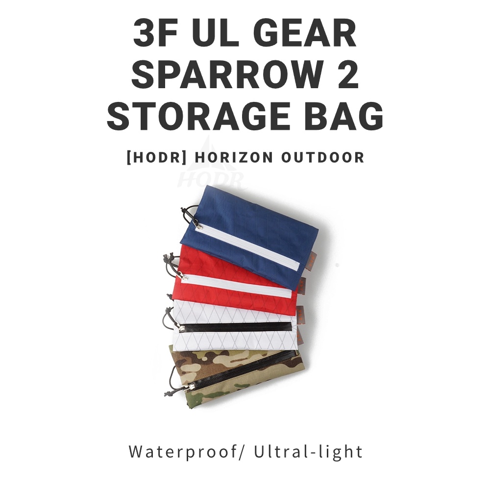 【HODR】3F UL GEAR Sparrow 2 กระเป๋าเก็บหูฟัง แบบพกพา กันน้ํา น้ําหนักเบา สําหรับตั้งแคมป์กลางแจ้ง X-P