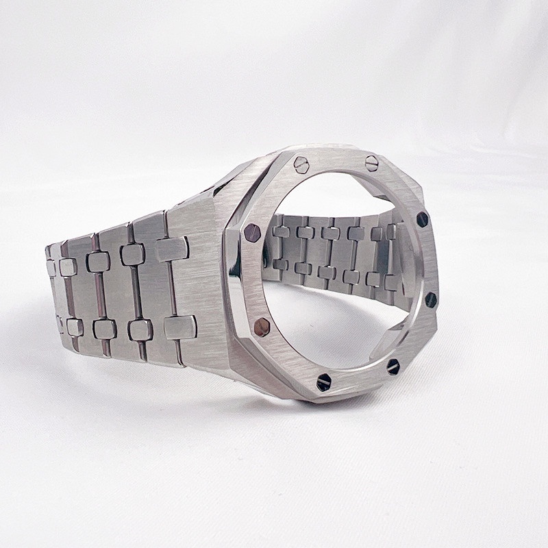 สายนาฬิกาข้อมือสเตนเลส และเคส สําหรับ Casio G-Shock GA2100 GA2110 รุ่นที่ 3