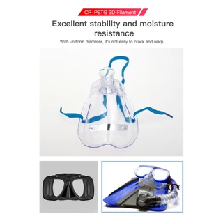 Creality Filament CR-PETG 1.75mm 1kg Eco-friendly odorless and non-toxic วัสดุการพิมพ์ 3D Filament