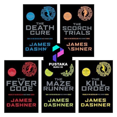 หนังสือภาษาอังกฤษ Maze Runner series 1-5 Eng
