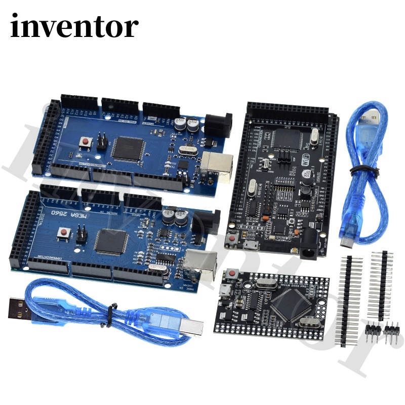 บอร์ดทดลอง Mega2560 ATMEGA16U2 Pro Mini Mega 2560 Mega+WiFi R3 ATmega2560 ชิป CH340G สําหรับ Arduino Mega R3 WeMos ESP8266
