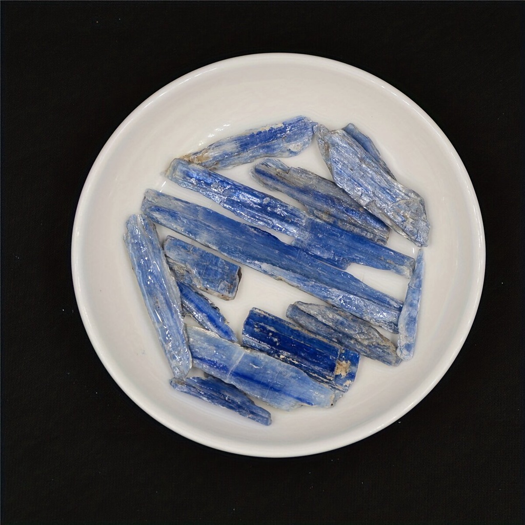 ไคยาไนท์ 1pc Kyanite Crystal Stone Blue Calcite Gemstone For Home Decoration