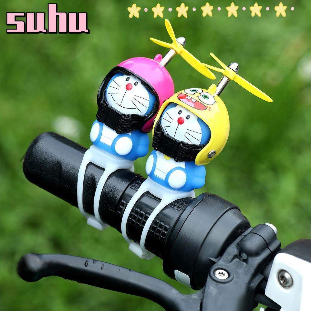 Suhuhd ไฟลายการ์ตูนเป็ดสีเหลืองสําหรับติดหมวกกันน็อครถจักรยานยนต์