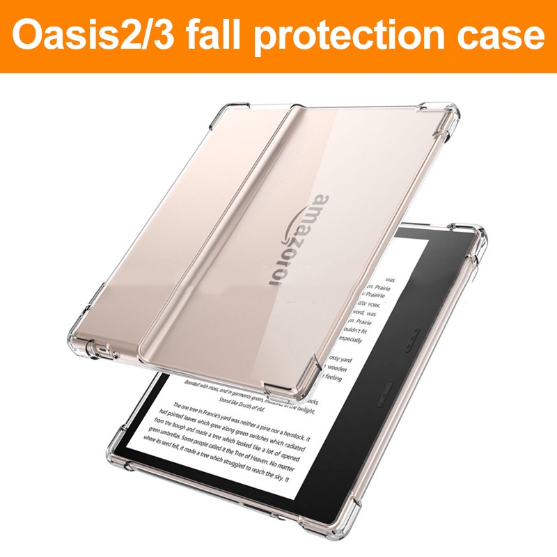 เคสโทรศัพท์ซิลิโคน TPU แบบนิ่ม กันกระแทก สําหรับ Amazon Kindle Oasis 2 3 2017 2019 5 2021 6.8 4 3 2 1 6.0 HD 8 7 X7 Kindle Fire HD8 6.0 HD8 Lite 2019 6.0