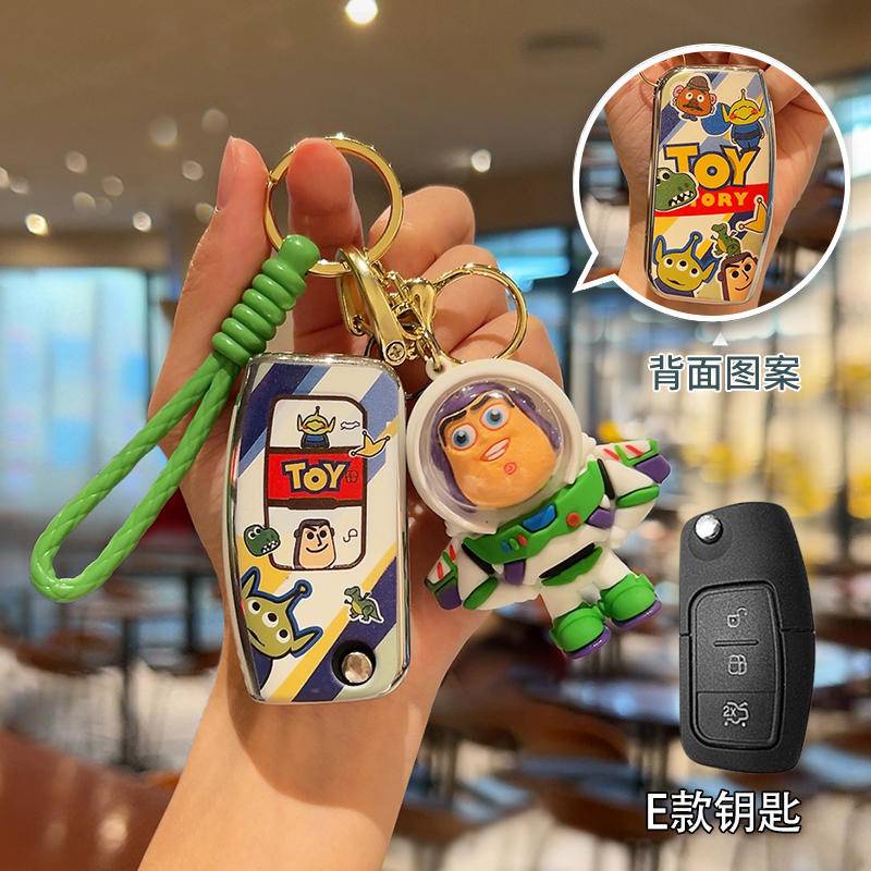 ที่ใส่กุญแจรีโมทรถยนต์ Ford Ranger Everest พวงกุญแจรถ. กระเป๋าใส่กุญแจรถ - รูปที่ 2