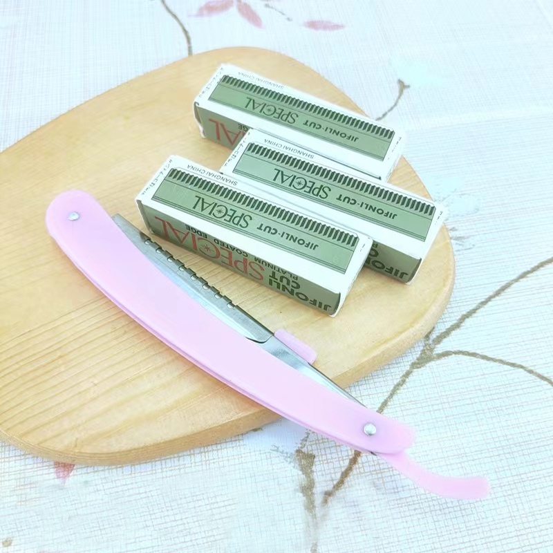 ที่กันคิ้ว มีดโกนแต่งคิ้ว กำจัดขนคิ้ว เครื่องตกแต่งคิ้ว อุปกรณ์เสริมการแต่งหน้า