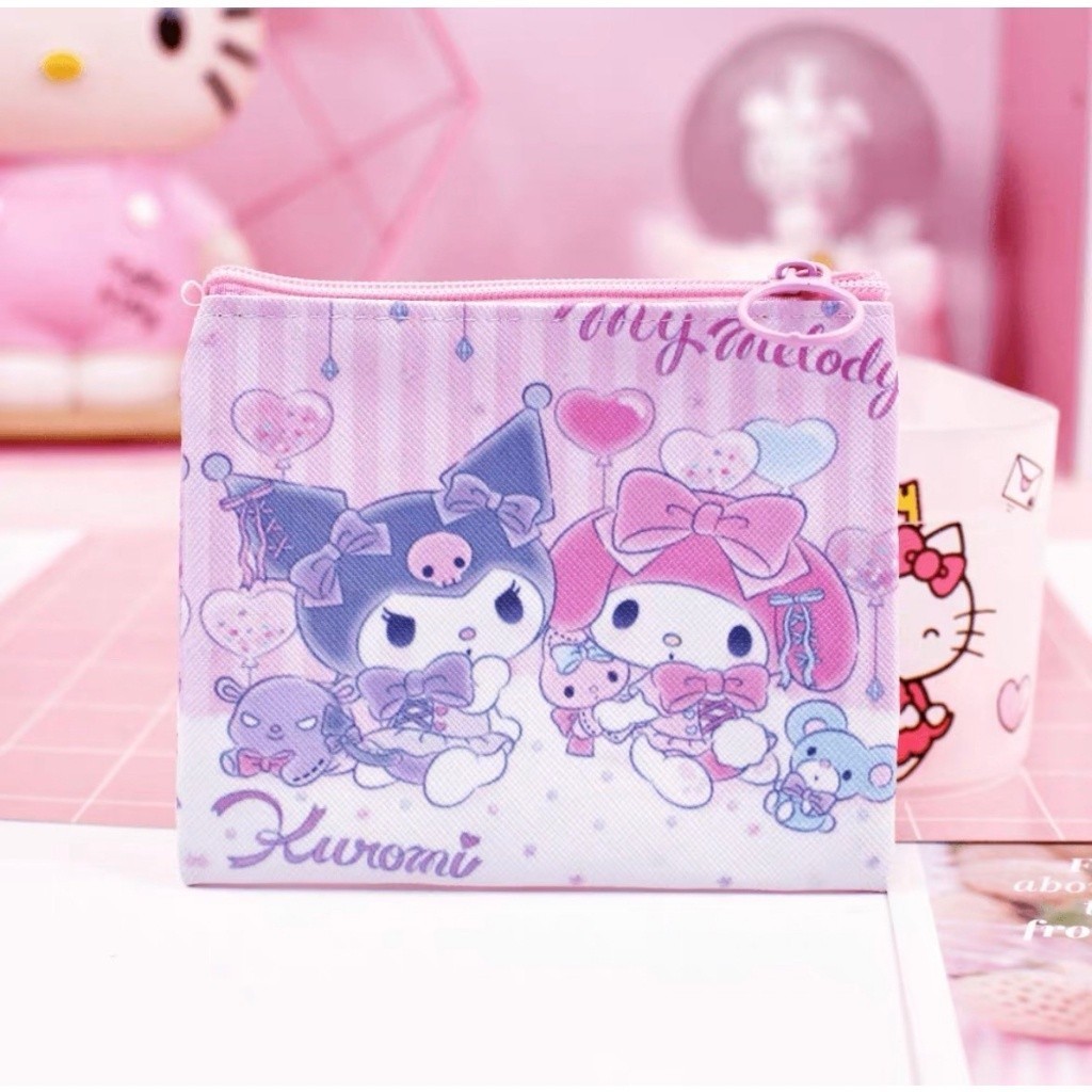 🎈KFC🎈กระเป๋าใส่เหรียญ ผ้า หนัง ลายน่ารัก-การ์ตูน🤡 #F-0015 - รูปที่ 5