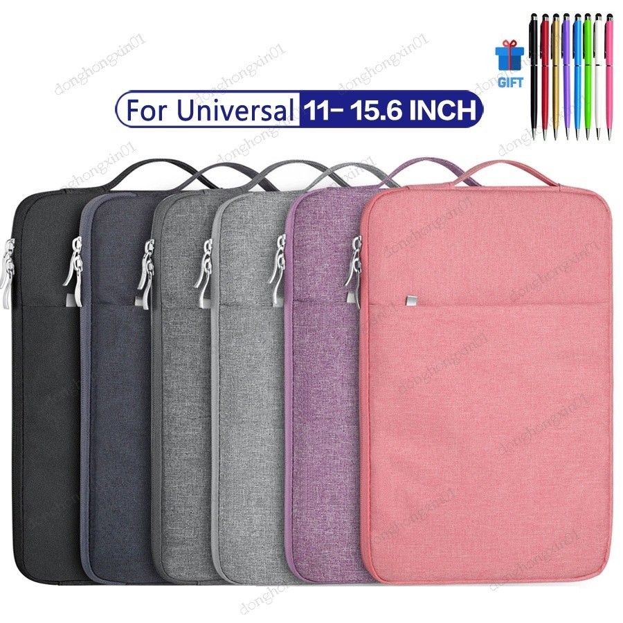 เคสกระเป๋าใส่แล็ปท็อป กันน้ํา แบบพกพา พร้อมช่องใส่บัตร สําหรับ OPPO Pad Neo 11.4 2024 OPD2302 OPD2303 Air2 11.4 2023 Air 10.36 นิ้ว Pad 2 11.61 Pad 11