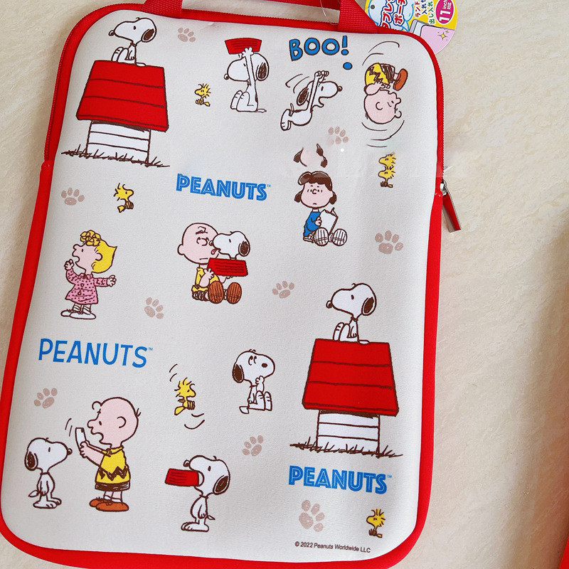 สนูปปี้มิฟฟี่ญี่ปุ่นสร้างสรรค์การ์ตูนน่ารัก iPad แท็บเล็ตพีซีแบบพกพาเคสป้องกันเบาะฟองน้ำกระเป๋าด้านใน