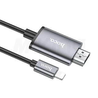 HOCO UA27 สายเคเบิล สายแปลง iP to HDTV Type-C ความละเอียด 4K ยาว 2 เมตร ความละเอียด 1080P