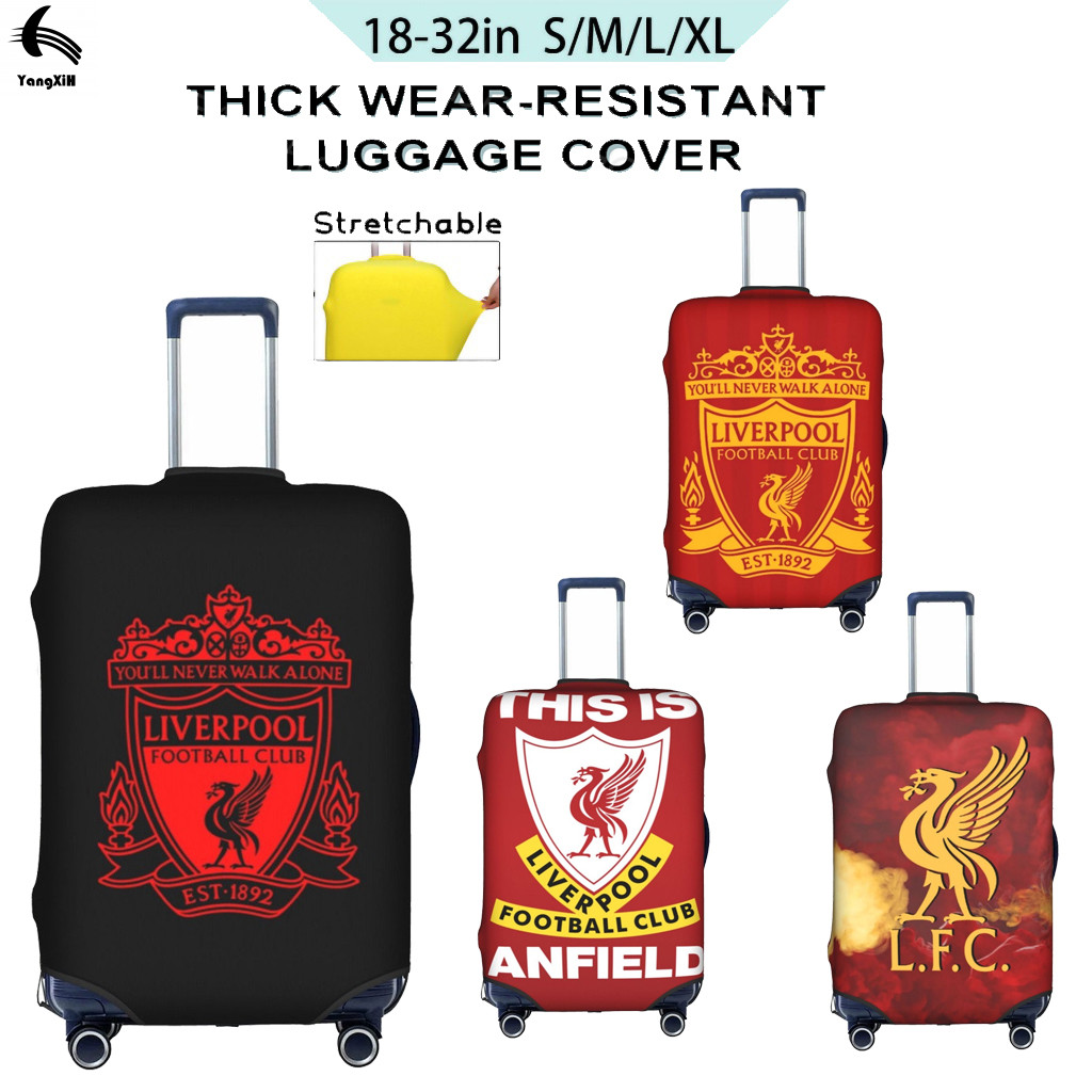 In Stock Liverpool Travel กระเป๋าเดินทาง Protector ยืดหยุ่นป้องกันล้างทําความสะอาดได้กระเป๋าเดินทางเ
