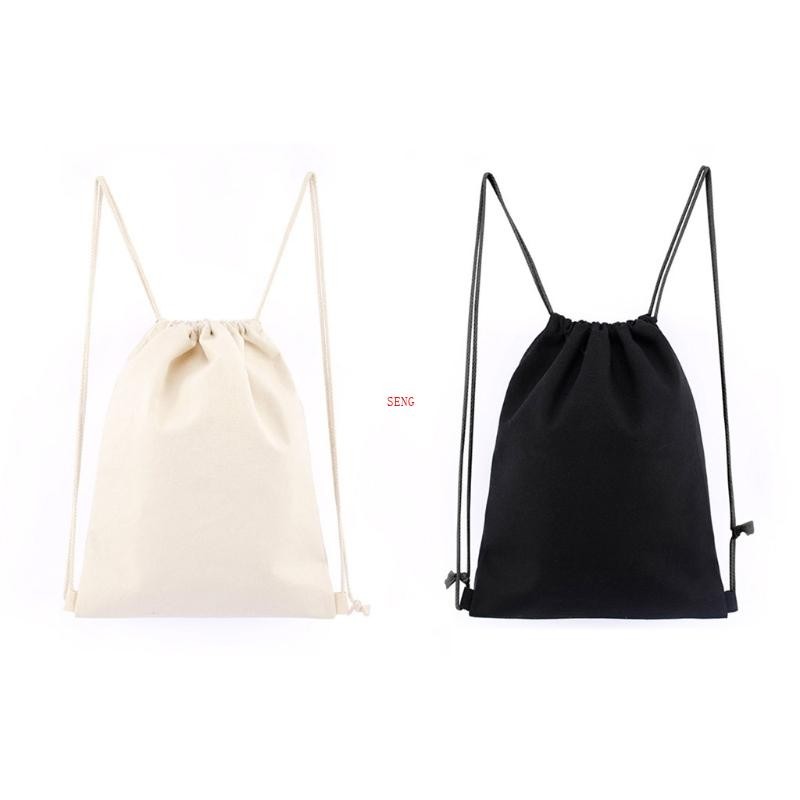 Seng String Drawstring Back Pack Cinch String Sack Pack กีฬา Gym Tote กระเป๋าโรงเรียนกระเป๋า Drawstring กระเป๋าเป้สะพายหลังกระเป๋าสําหรับผู้หญิง