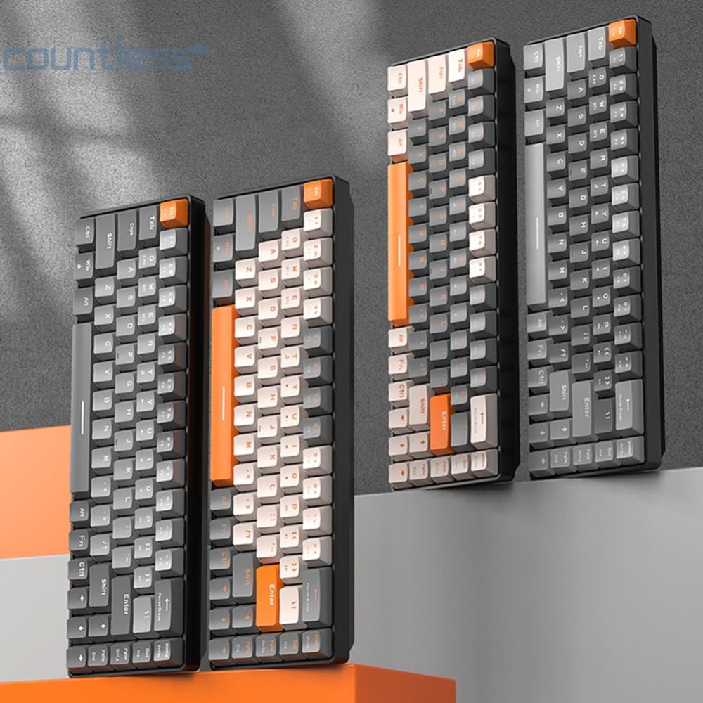 - K68 Gaming Keyboard สะดวก Dual Mode Mechanical Keyboard ส่วนบุคคล Keyp [นับเลข]