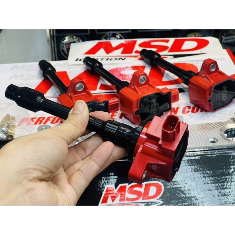 คอยล์จุดระเบิดหัวเทียน MSD Ignition Coil Blaster แท้ USA สำหรับ Jazz City Civic Accord L15 R18 R20 K