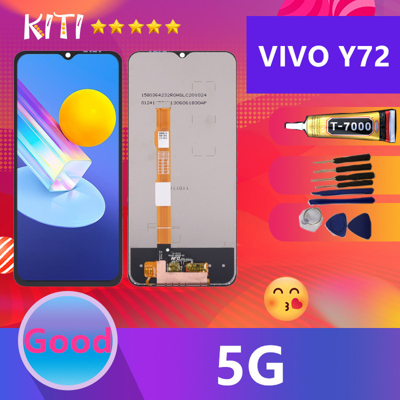 หน้าจอ Lcd Y72 (5G) vivo อะไหล่หน้าจอ จอ Vivo Y72 （5G)