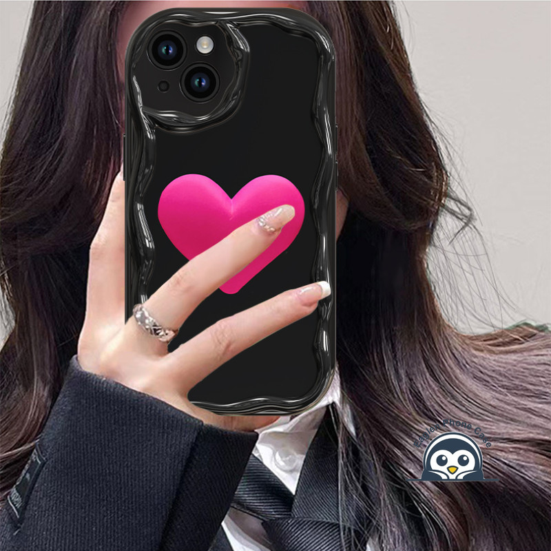 3d Plum Love Heart Cream Waveเคสโทรศัพท์สําหรับOPPOค้นหาX8 Pro X7 A93 A53 A53s A31 A9 A5 2020 A91 R1